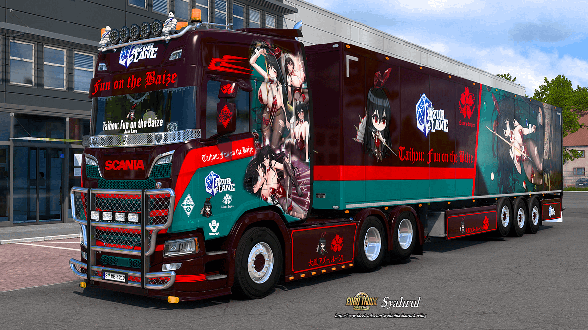 [ETS2] IJN Taihou (Fun on the Baize) - Azur Lane [Combo Skin] | Syahrul ...