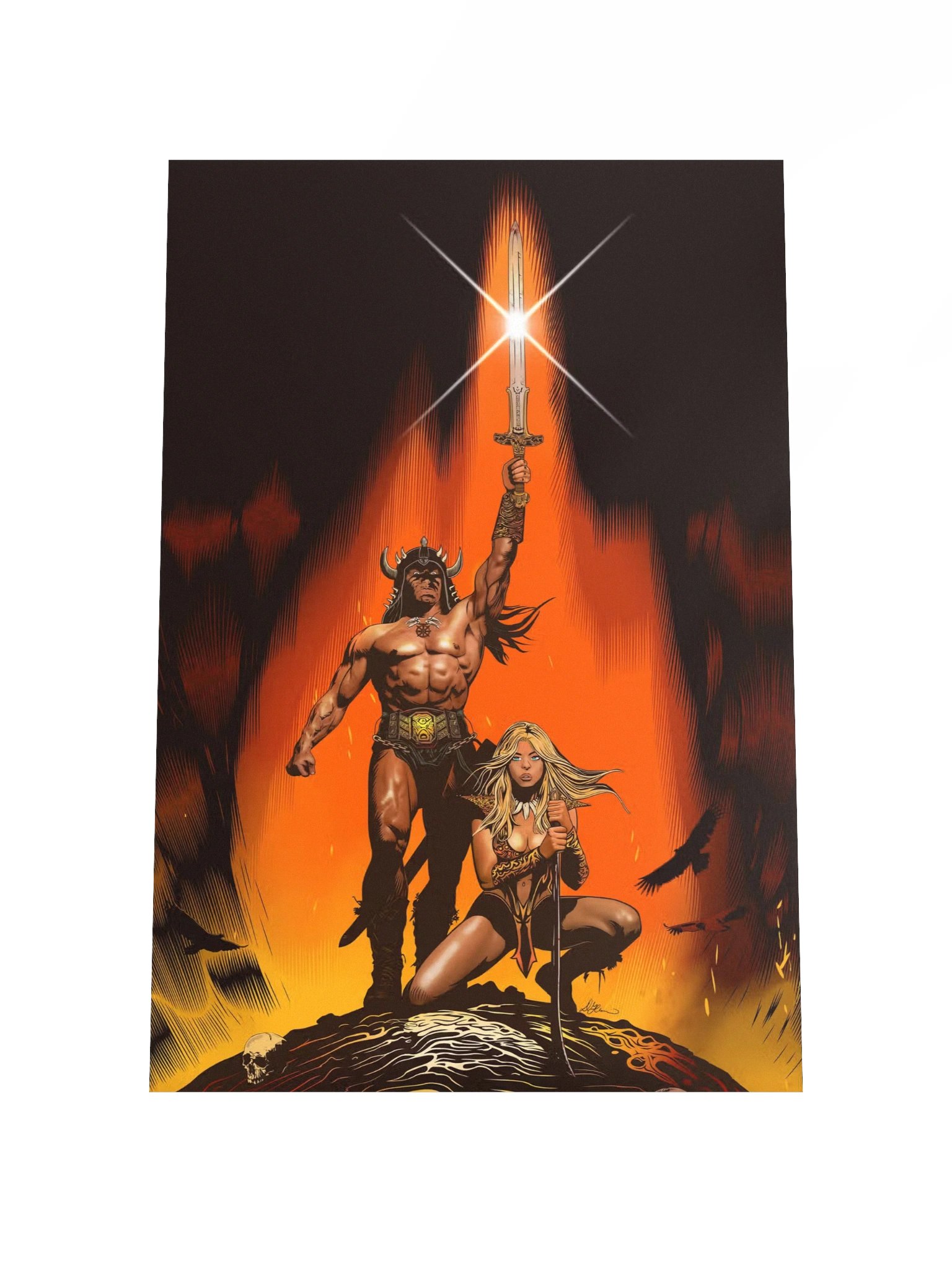 The Cimmerian - A Conan the Barbarian Movie Poster Homage product image (4)