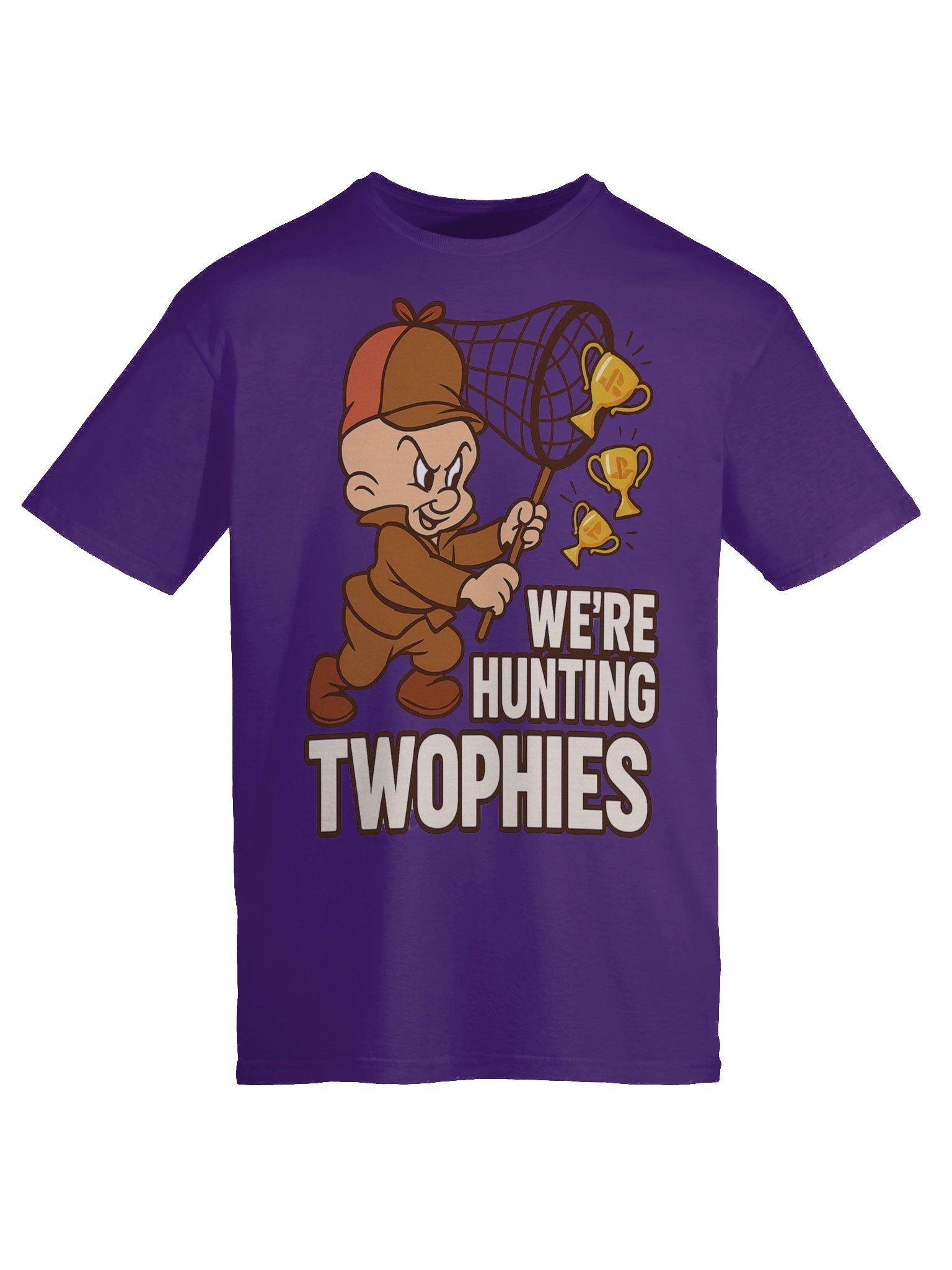 We’re Hunting Twophies – Funny Gamer Trophy Hunter T-Shirt product image (9)
