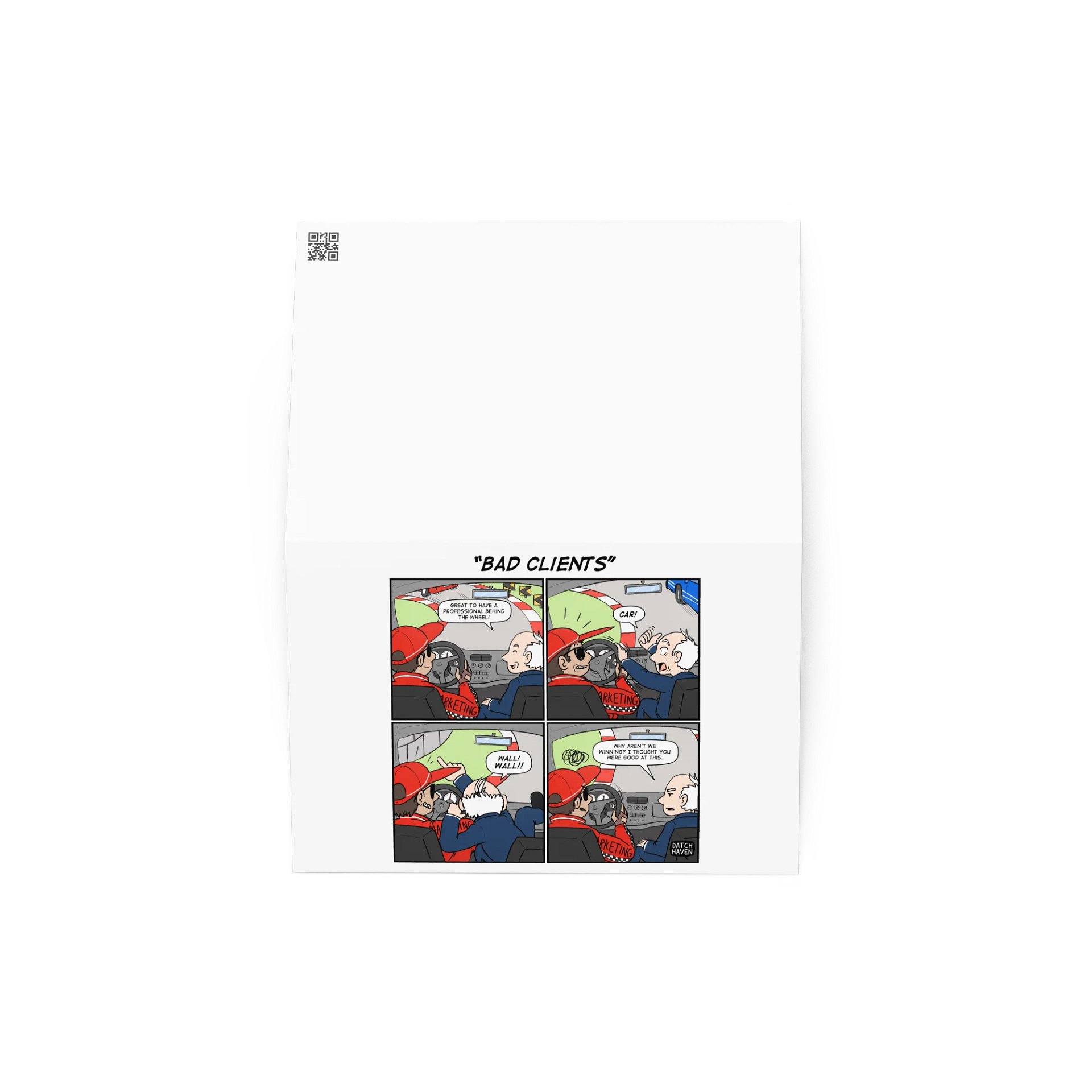 "Bad clients" card product image (2)