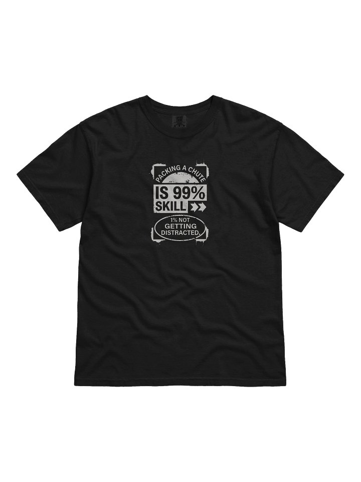 Packing a chute - USNAVY PR Humor Tshirt product image (2)