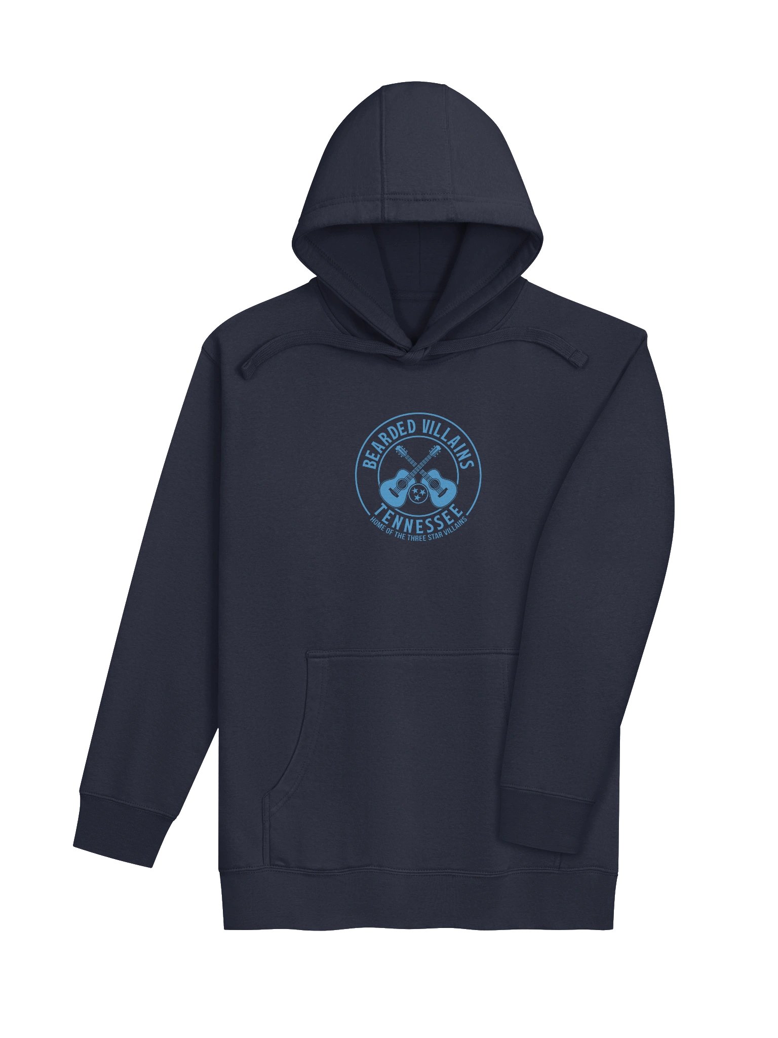 TSV “Titansteel Surge” Premium Hoodie | Titan Blue + Deep Navy | Front/Back Print product image (14)