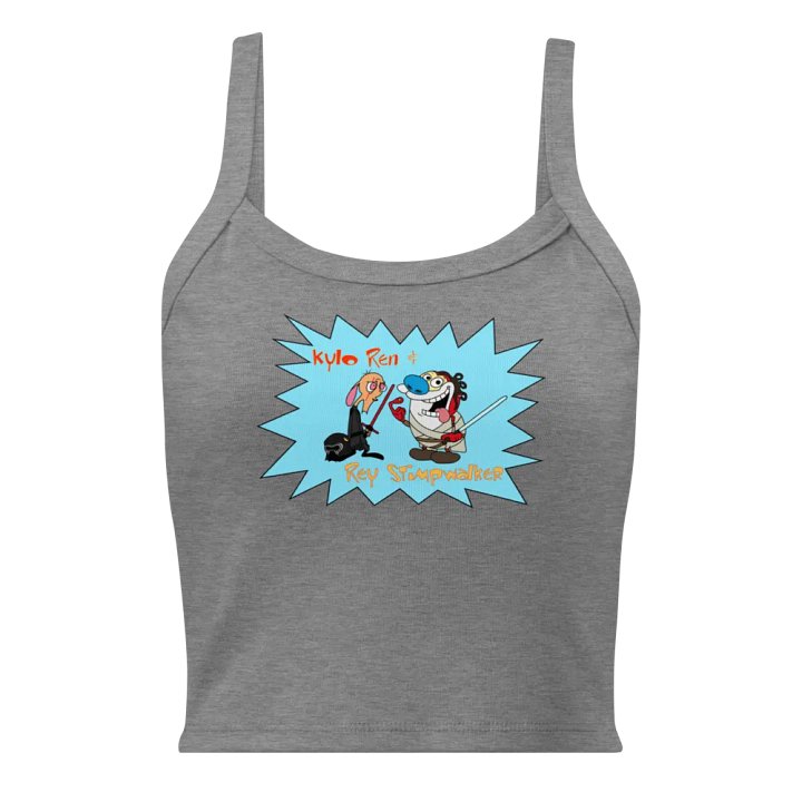 Kylo Ren & Rey Stimpwalker Crop Tank product image (1)
