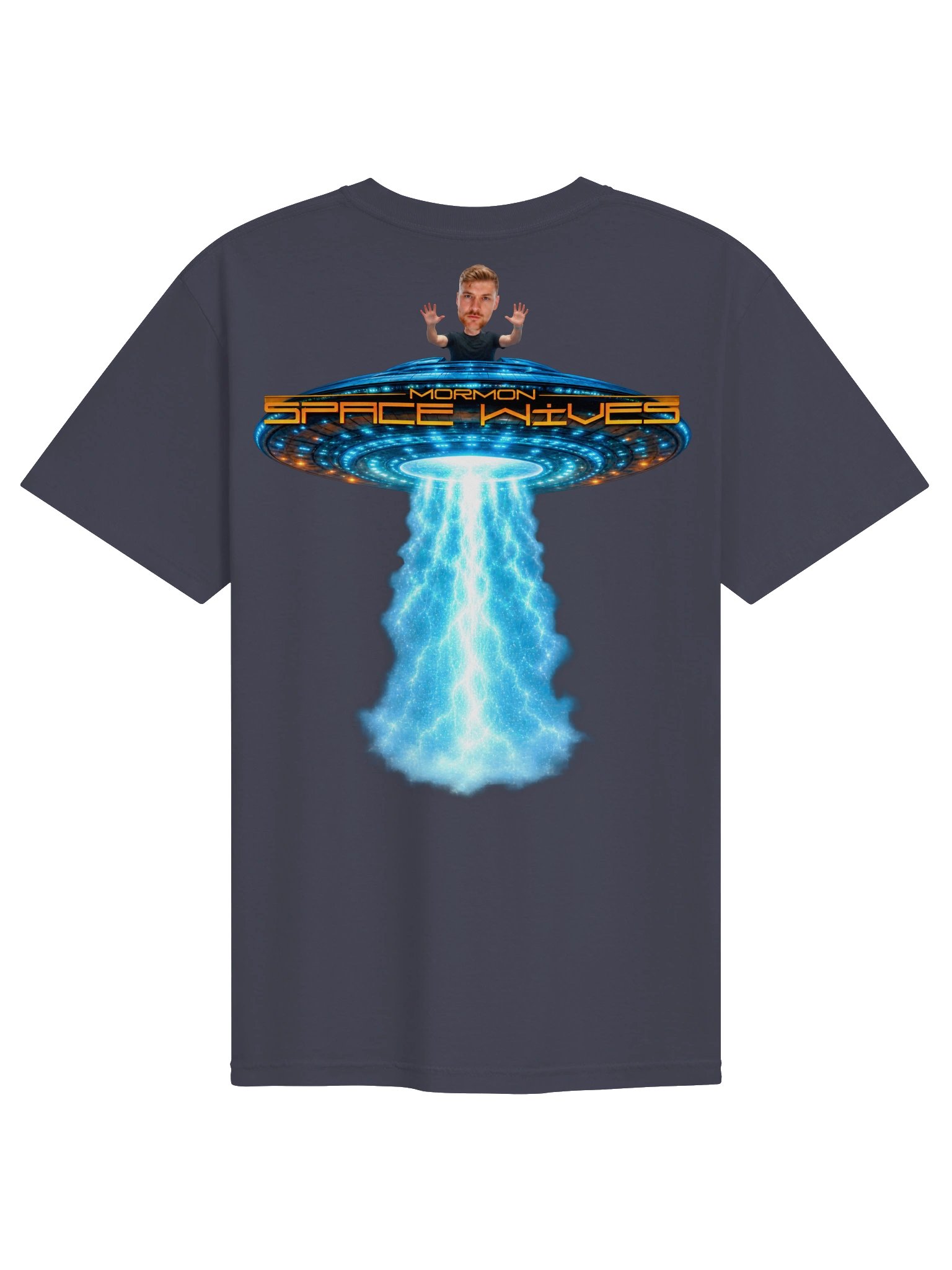 Mormon Space Wives Heavyweight Tee product image (4)