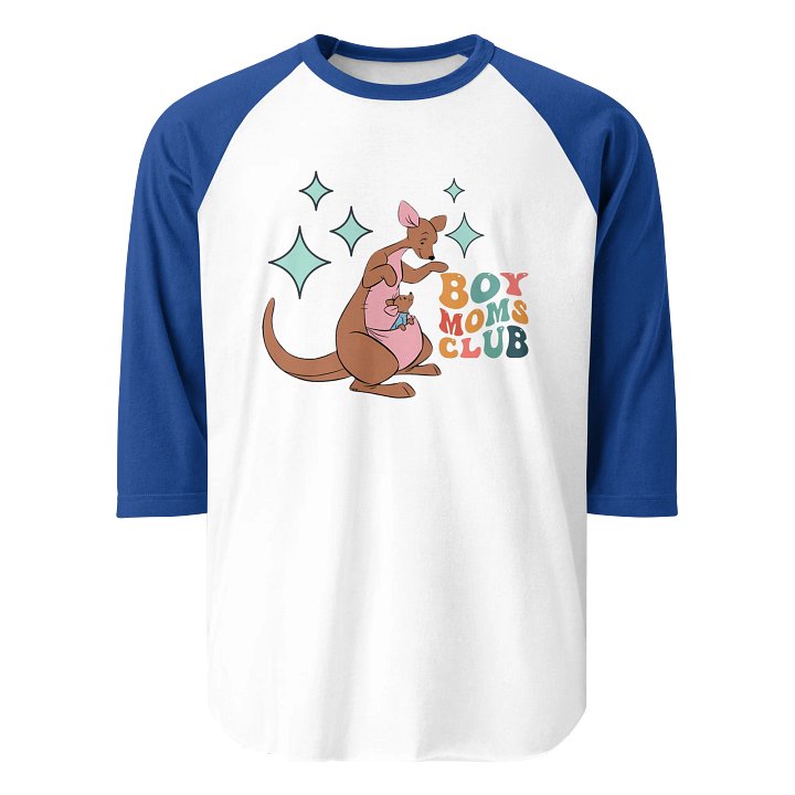 Boy Mom Love ¾ Sleeve Tee product image (2)