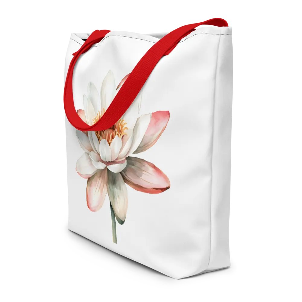 Water Lily Blooms All-Over Tote Bag product image (8)