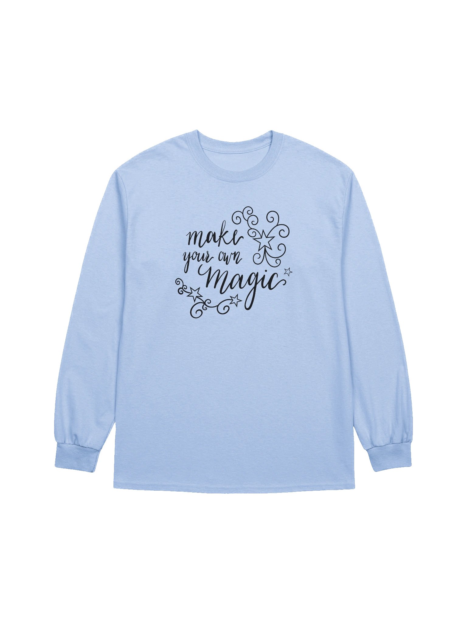 Make Your Own Magic Cotton Long Sleeve T-Shirt product image (1)