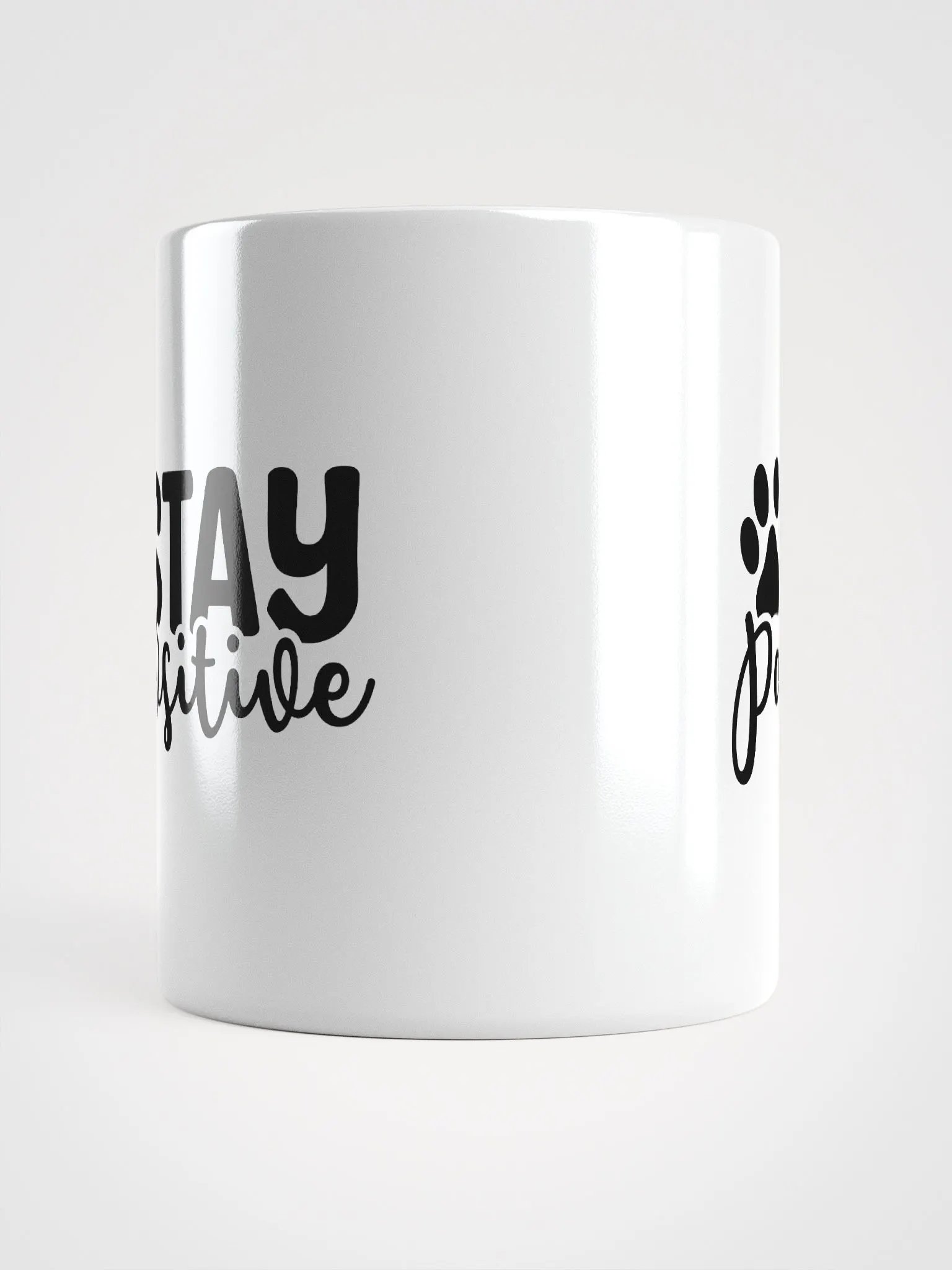 Stay Pawsitive Glossy Mug product image (13)