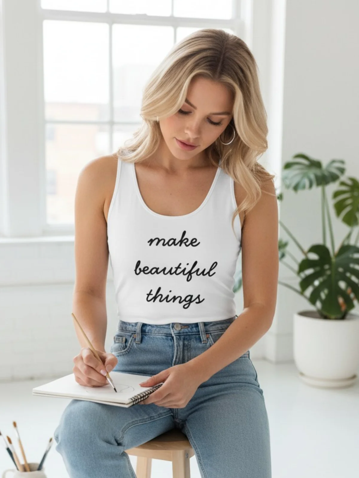 The Make Beautiful Things Tank product image (4)