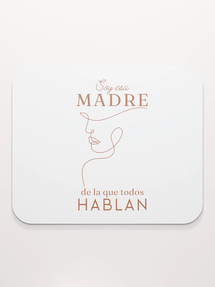 Boho Mother’s Day Design "Soy esa madre" Mousepad product image (2)