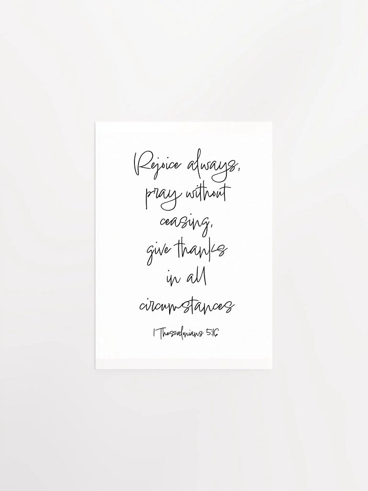Rejoice Always - Print product image (1)