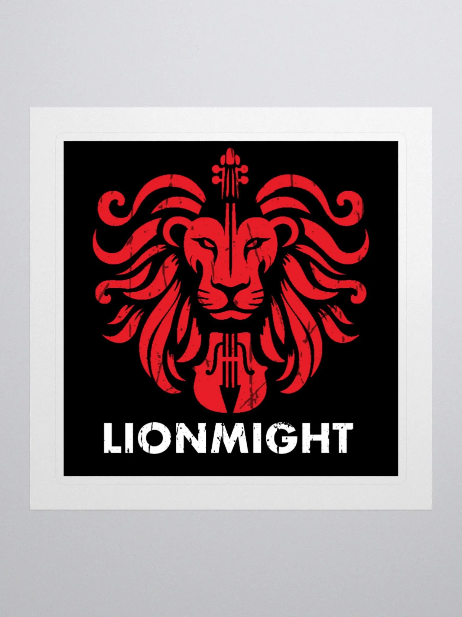 Lionmight Logo Sticker product image (1)