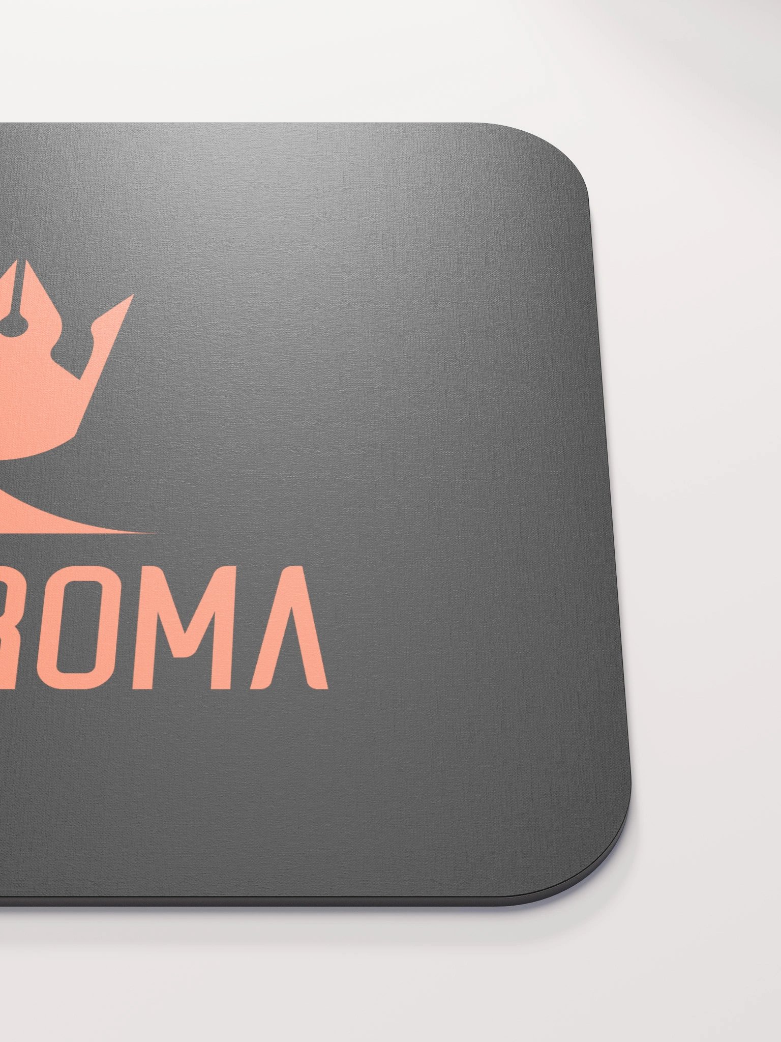 Pixaroma Orange Logo Mouse Pad (Black Edition) product image (5)