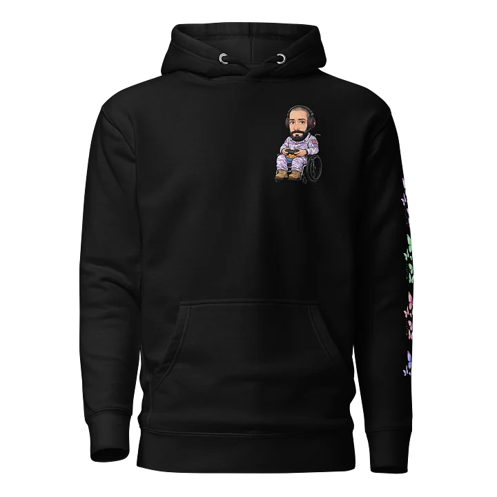 Lady’s hoody black product image (1)