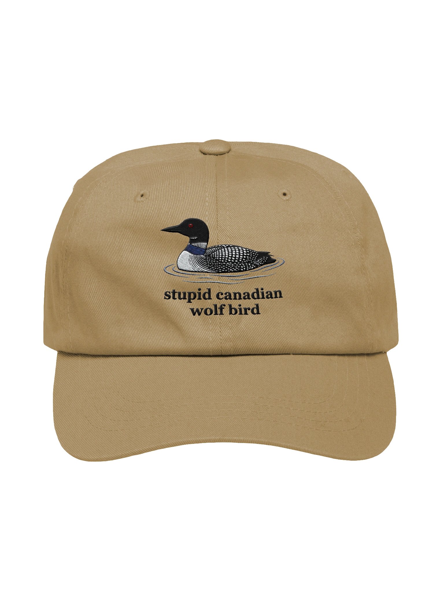 STUPID CANADIAN WOLF BIRD HAT product image (1)