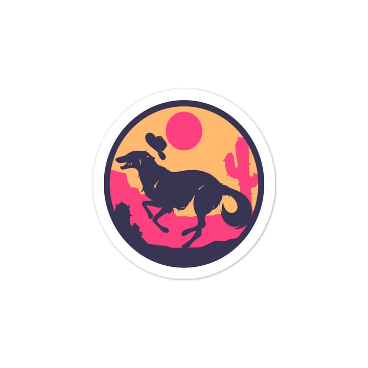 Silhouette Series: Happy Trails- Sticker product image (1)