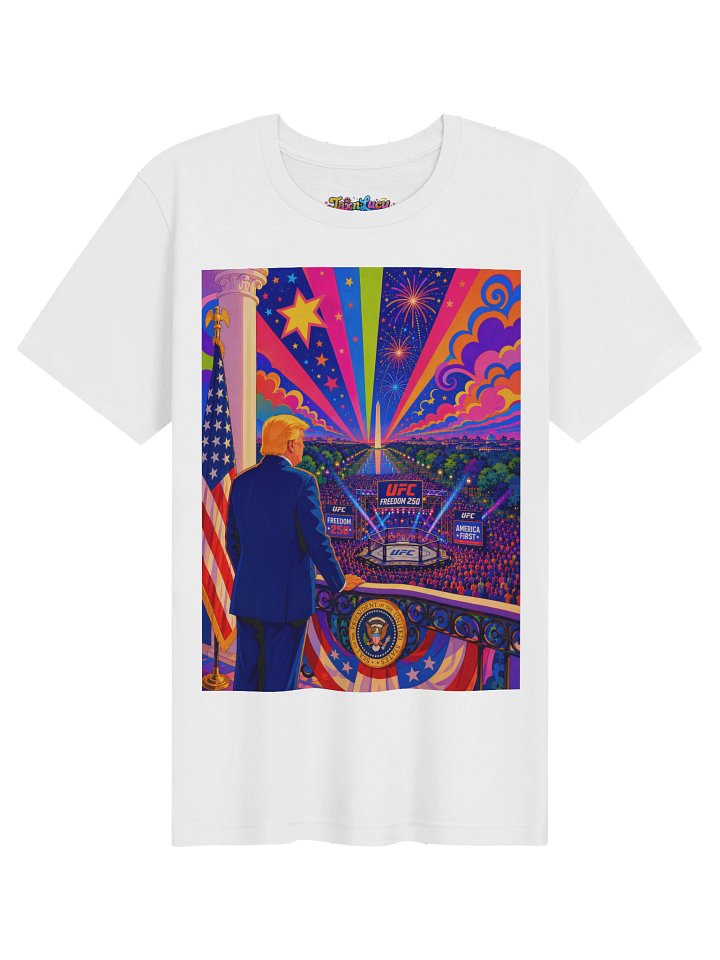Freedom 250 Neon Poster Tee product image (1)