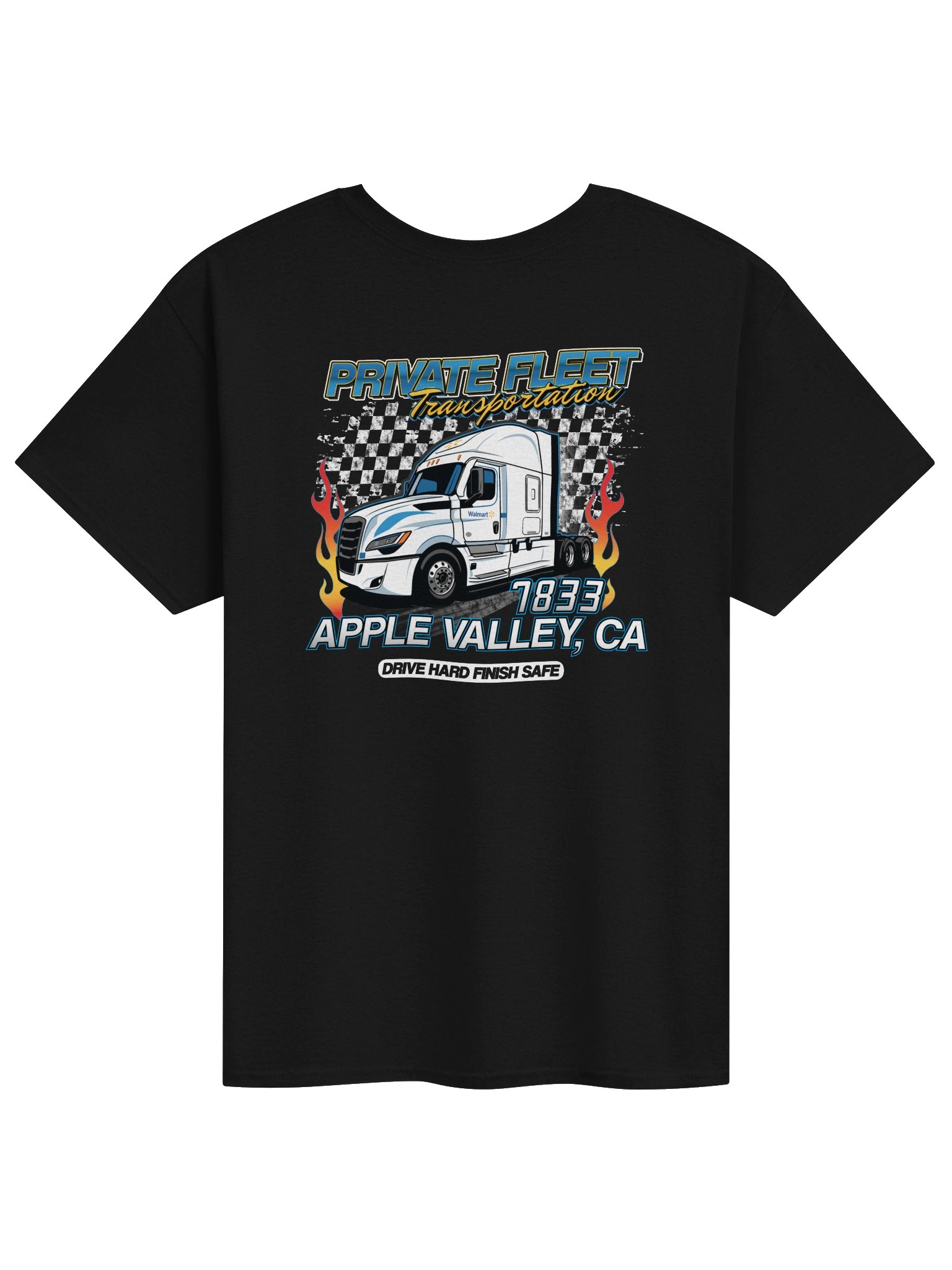 7833 Apple Valley Private Fleet Racing Theme T-shirt product image (1)