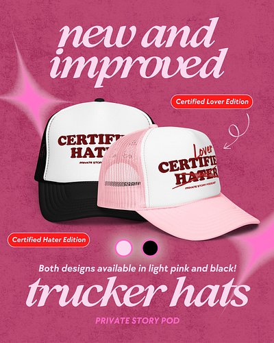 Announcing our new and improved embroidered foam trucker hat! Now available in two different colors whether you are a Certifi...