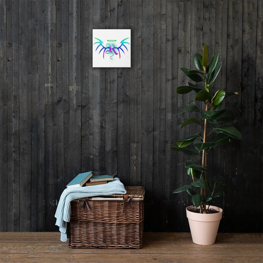 RafaZafar Logo Canvas Print (vaporwave) product image (3)