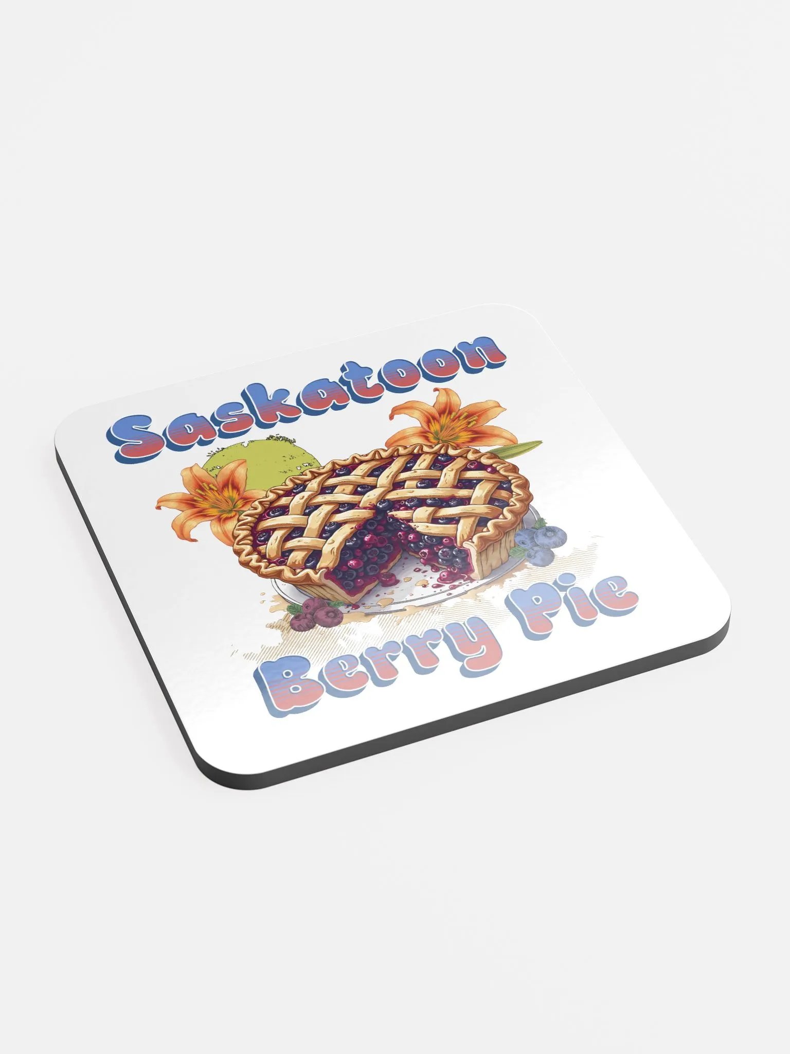 Saskatoon Berry Pie Coaster Set product image (3)