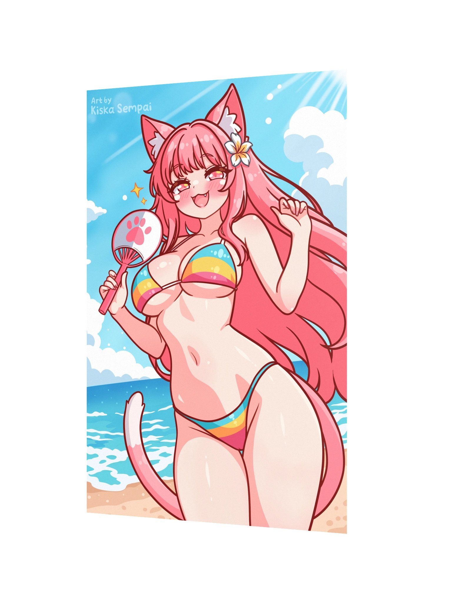 Kiska on the beach ☆ Wall Art product image (2)