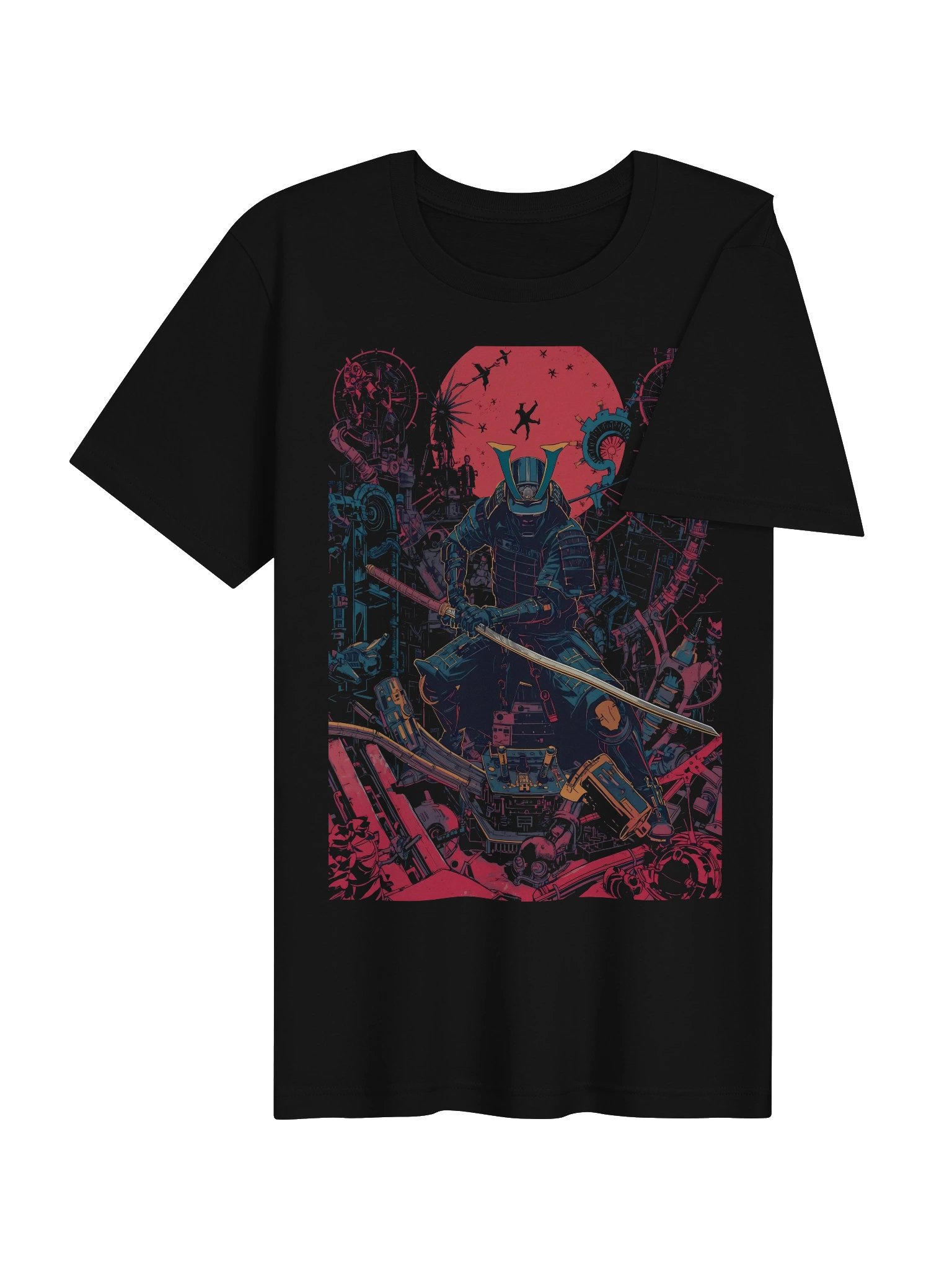 Samurai of Cyber Chaos Lightweight T-Shirt product image (7)