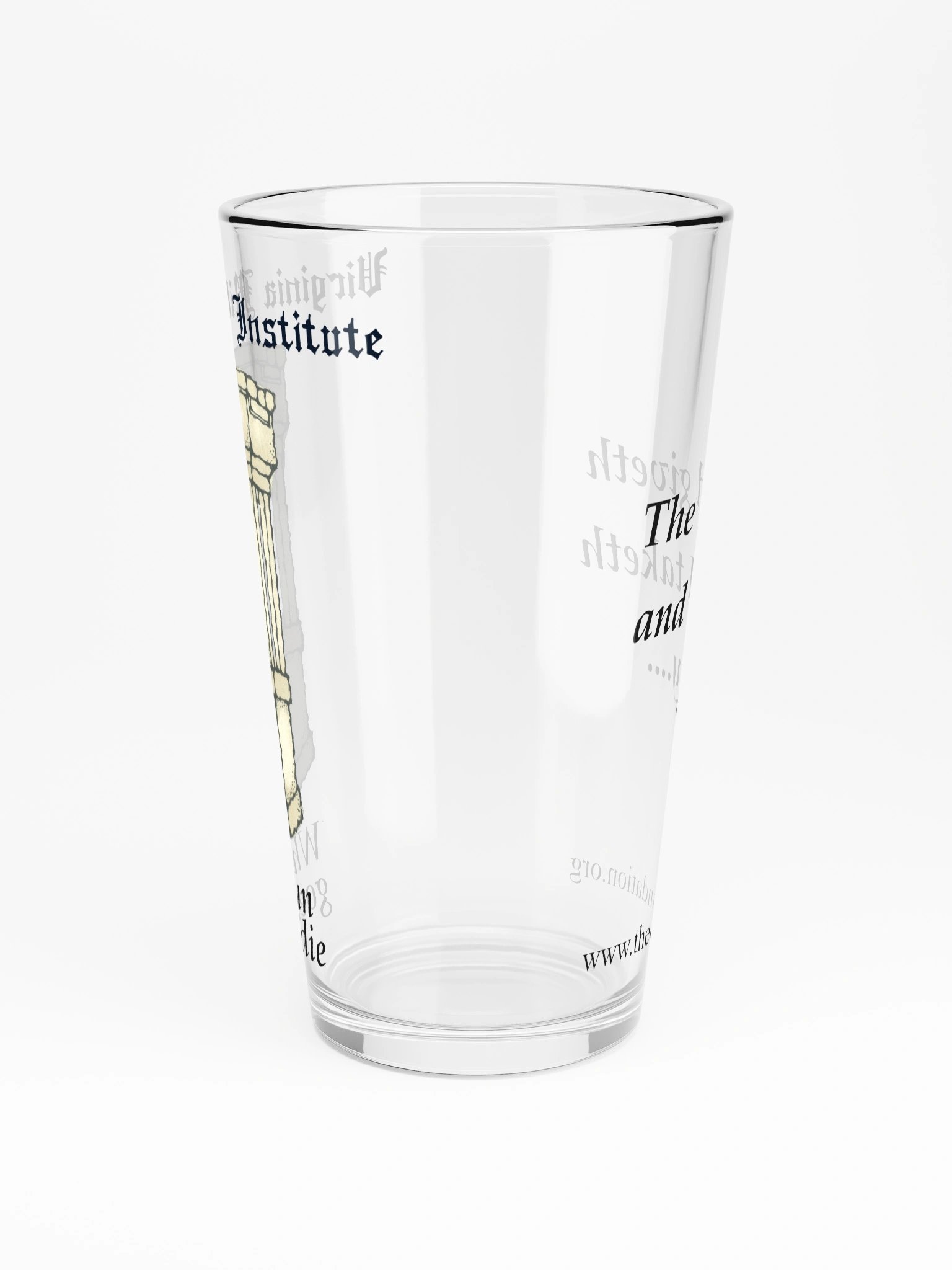 Where Fun Goes to Die Pint Glass product image (6)