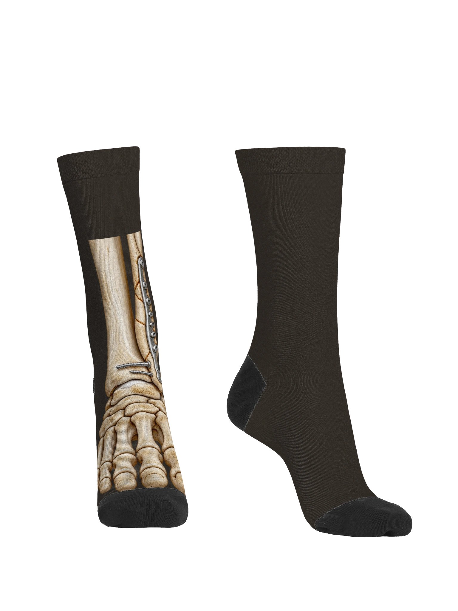 Ankle Surgery Socks — Aftermarket Parts Right Ankle Crew Socks | Rebuild Shop product image (3)