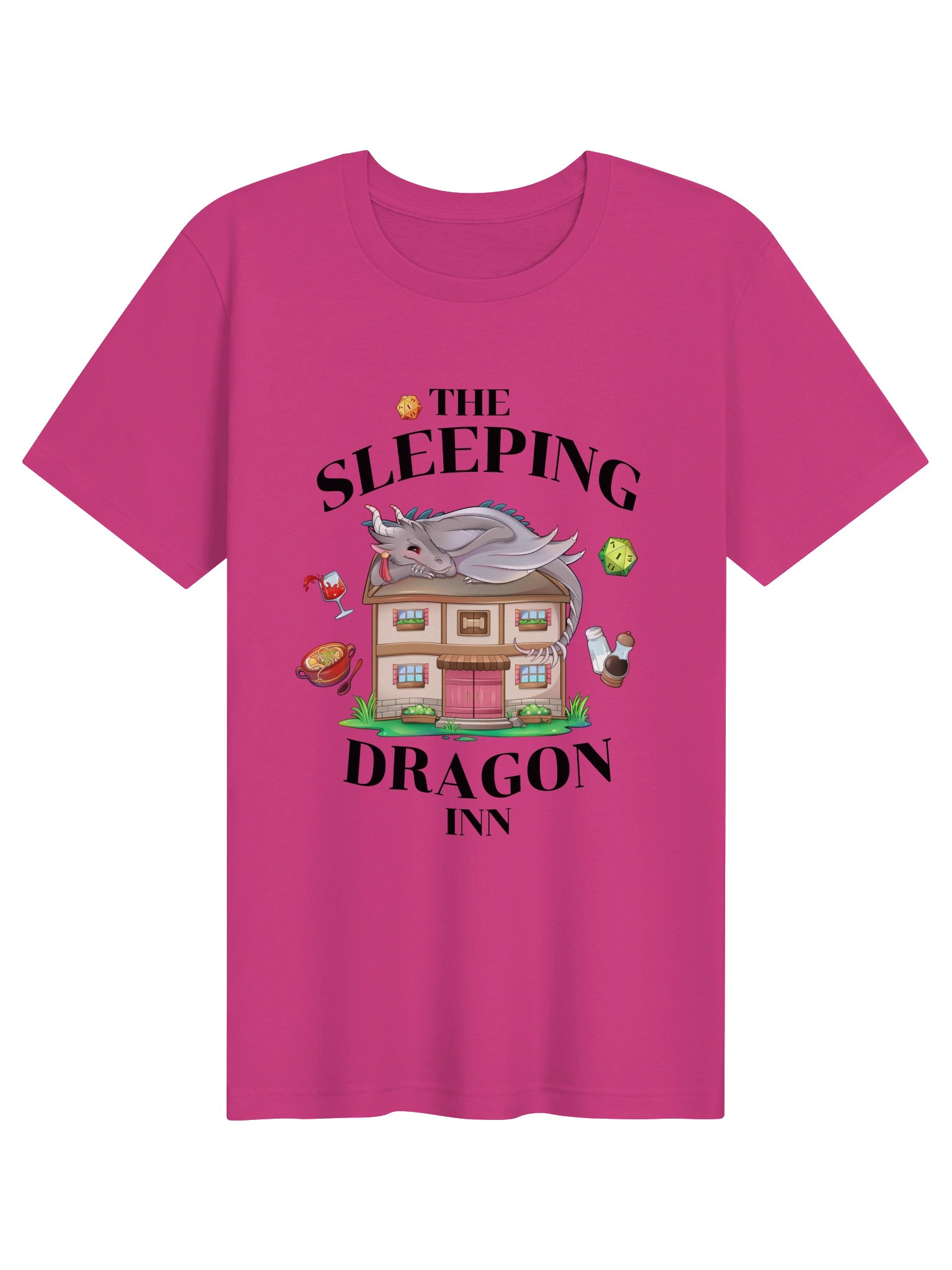 The Sleeping Dragon Inn Tee [Black Font] product image (1)