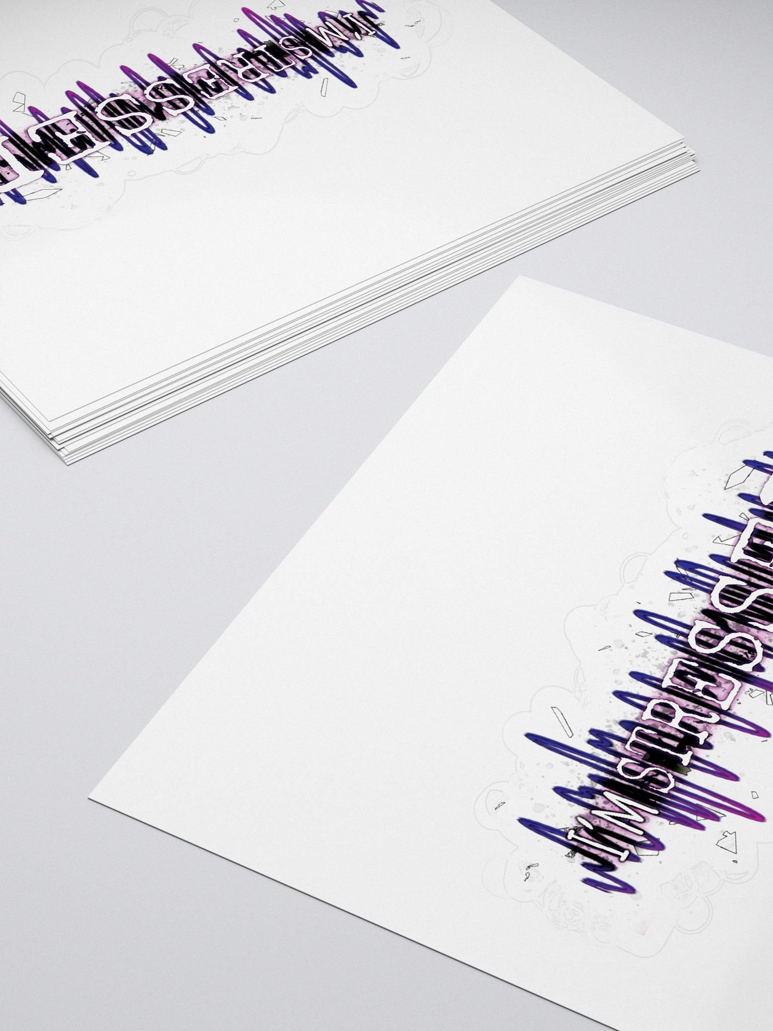 I'm Stressed Sticker product image (4)