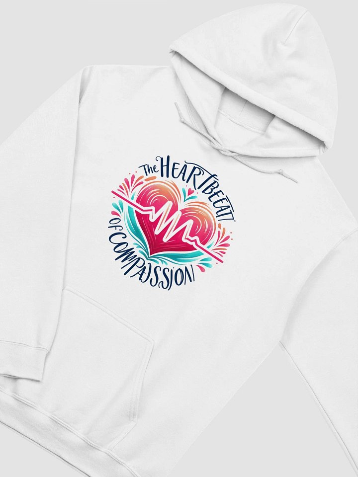 Heart Health: Compassionate Heartbeat Hoodie product image (13)