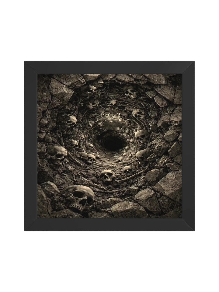 Gothic Skull Spiral Tunnel - Stone Fracture Recursion product image (1)