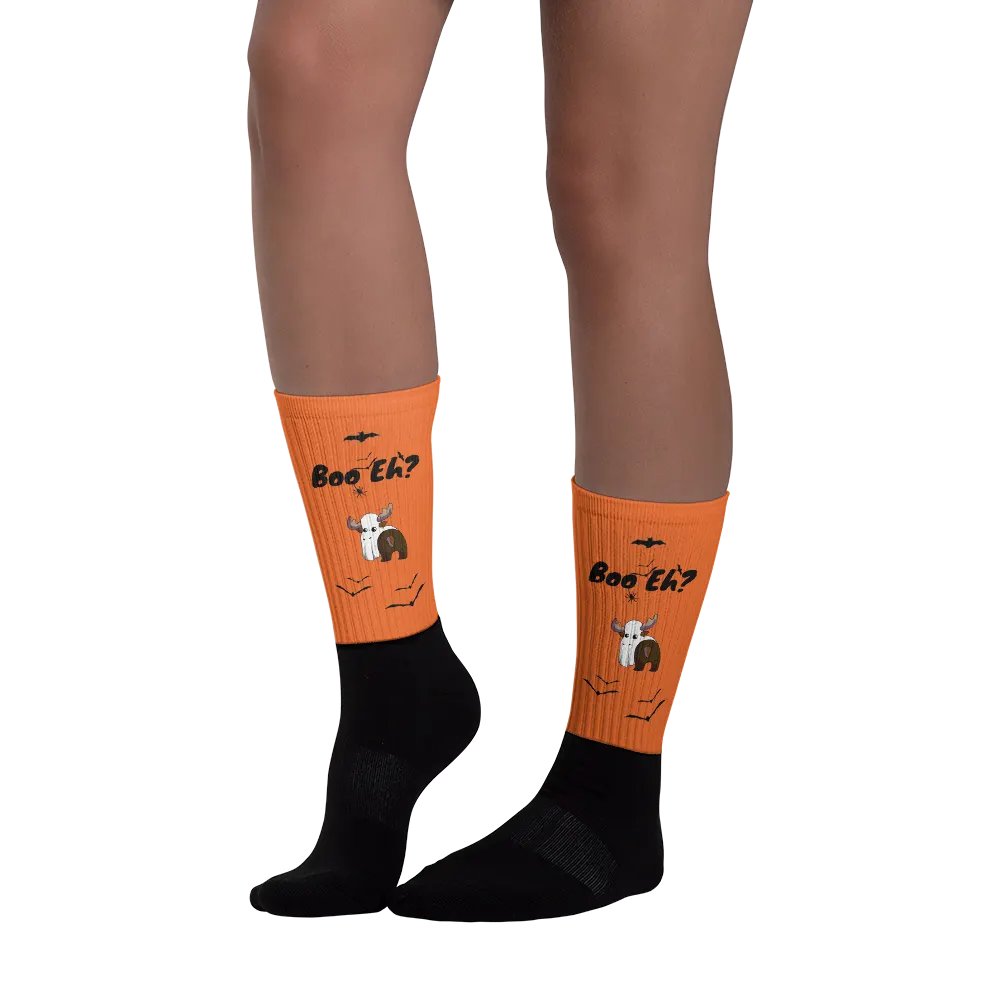 Spoopy Mountie Moose Socks! product image (3)
