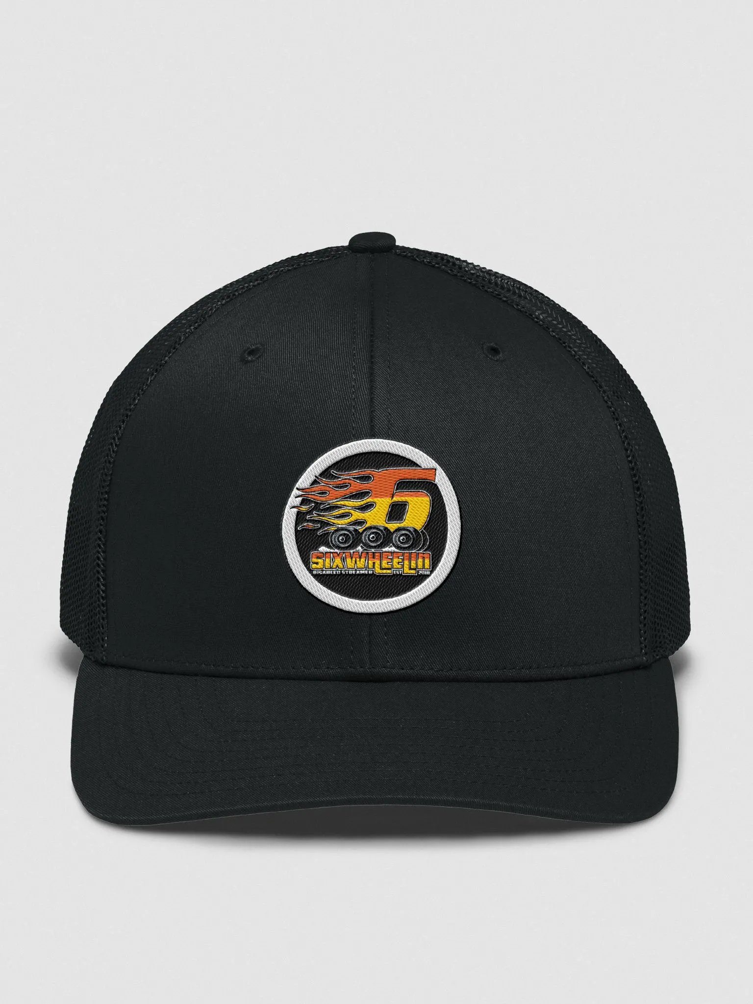 Flaming Sixwheeler Snapback product image (2)
