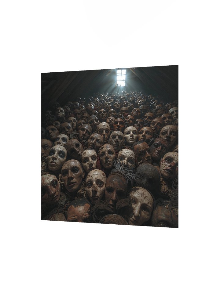 The Attic of Forgotten Faces Matte Poster product image (7)