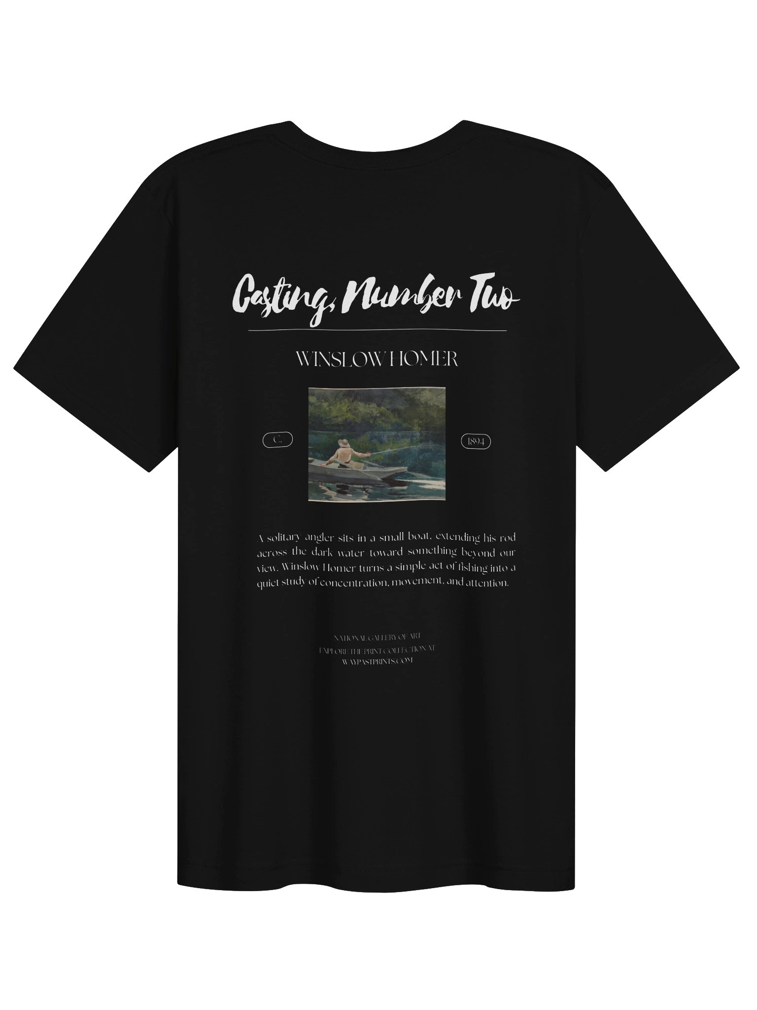 Casting, Number Two (Winslow Homer) T-Shirt product image (6)