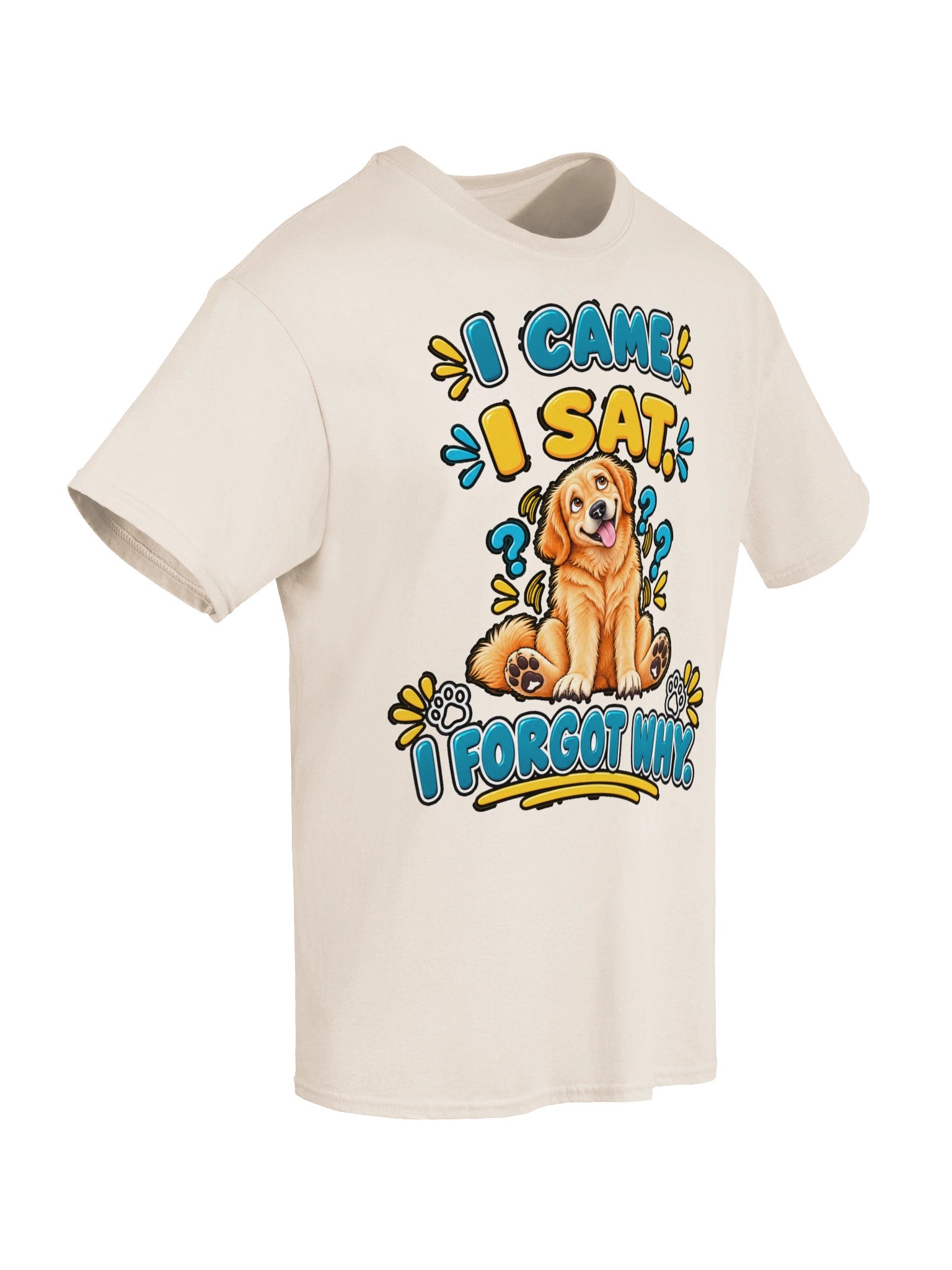I Came. I Sat. I Forgot Why. – Funny Dog T-Shirt product image (6)