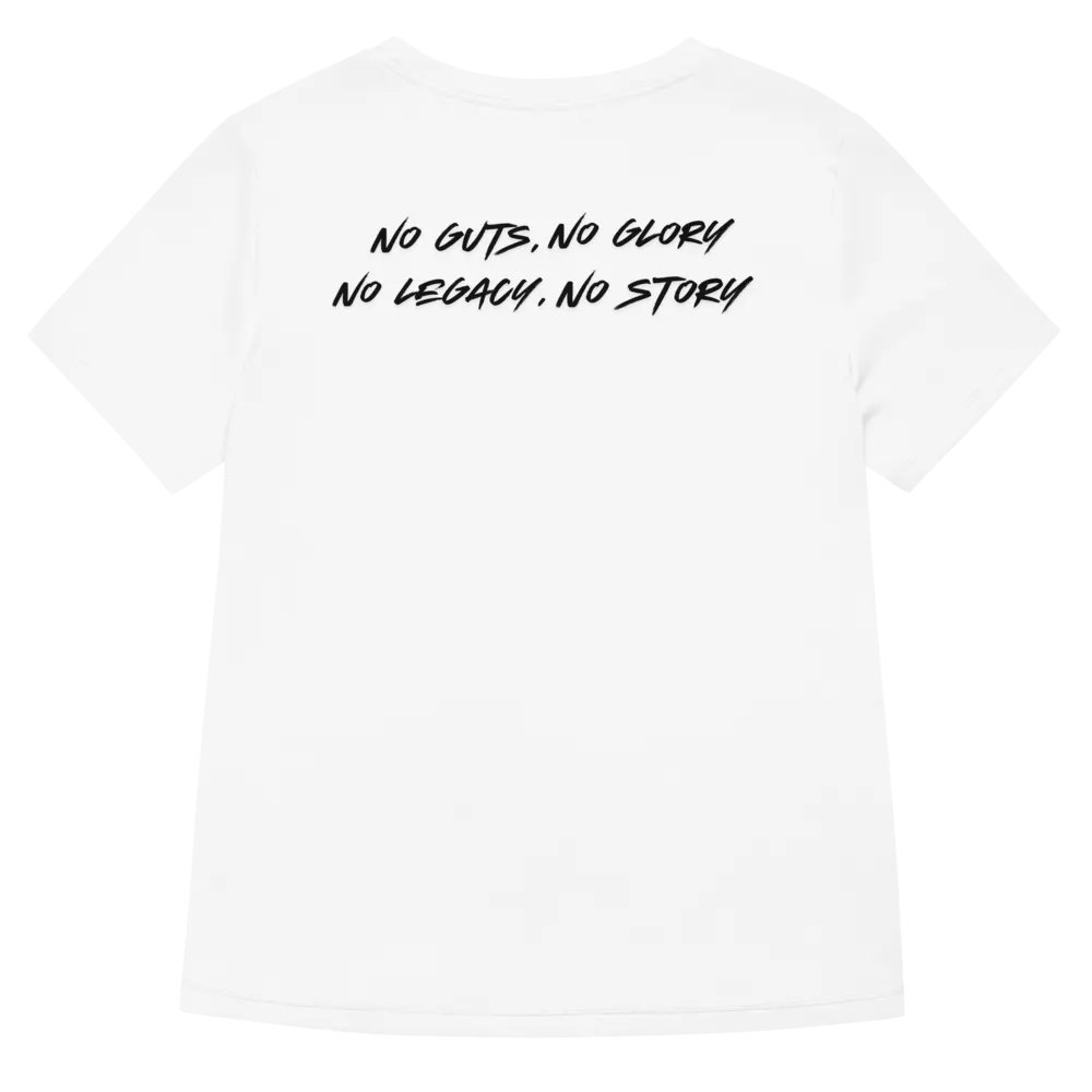 Woman's V Neck | White | White/Red product image (5)