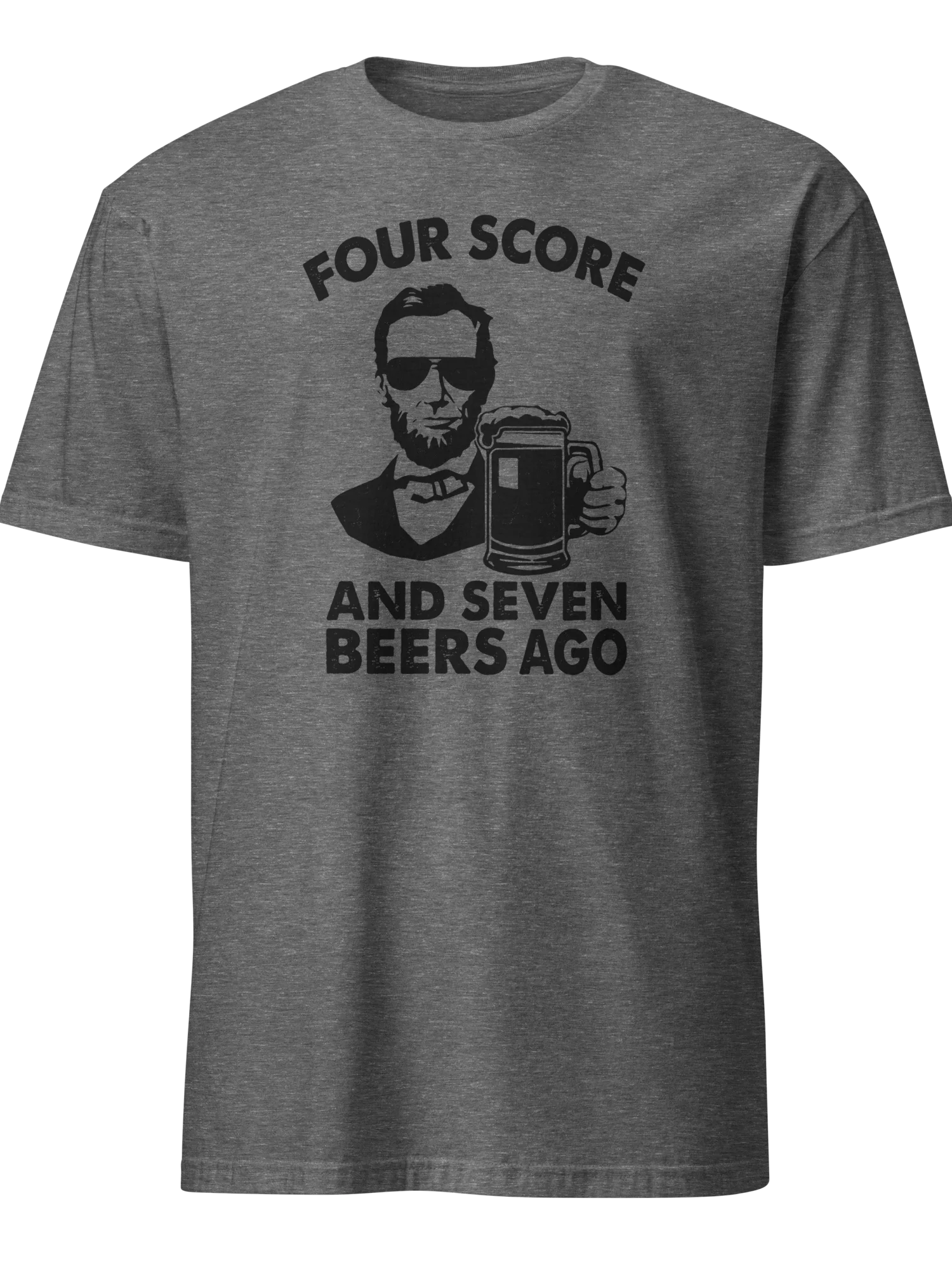 Four Score And Seven Beers Ago Men's T Shirt product image (2)