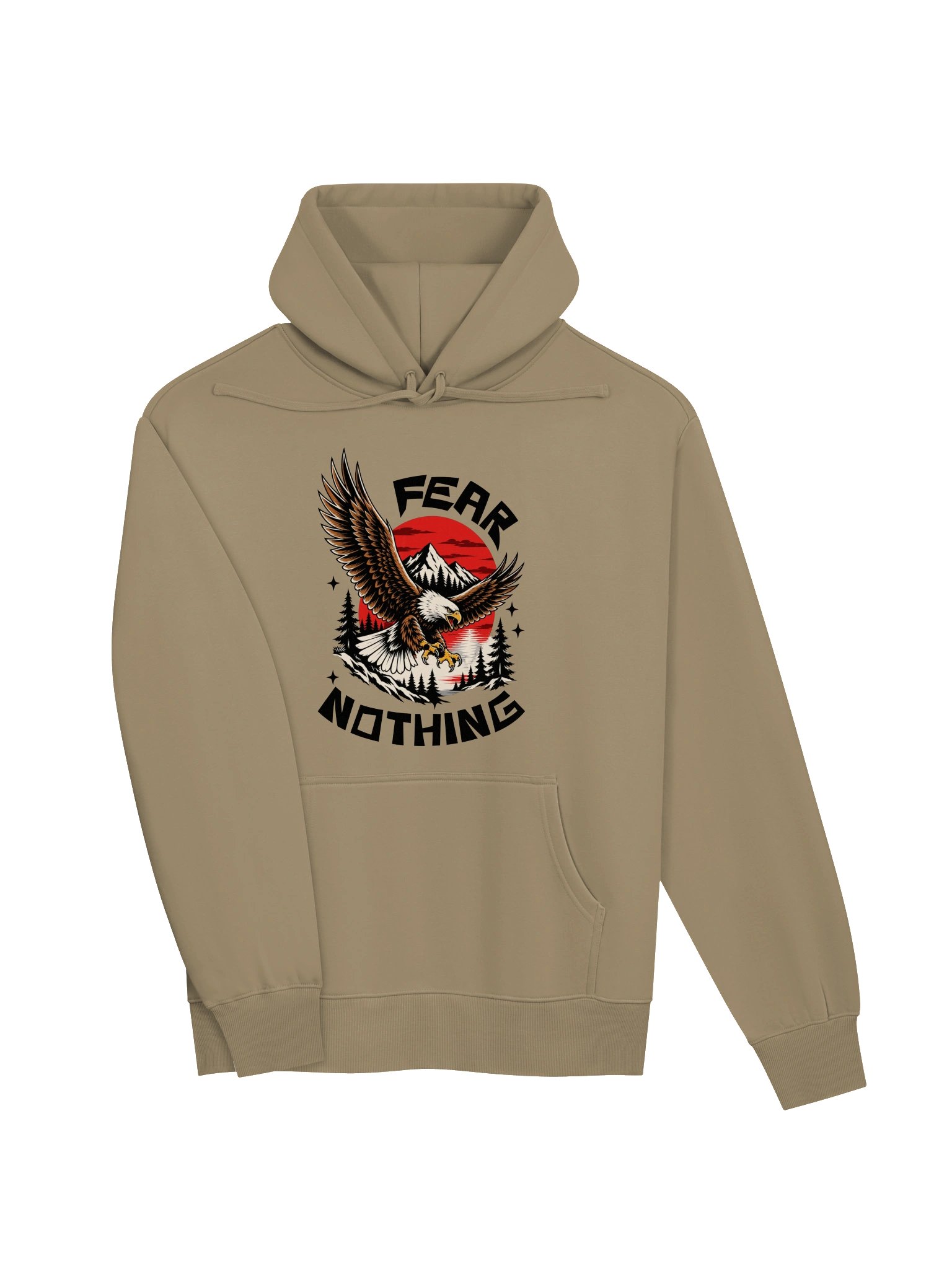 Fear Nothing | As Color Heavy Hoodie product image (2)