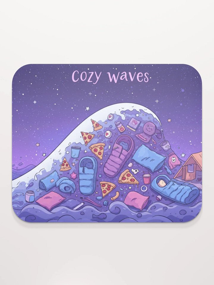 Cozy Waves Mouse Pad product image (2)