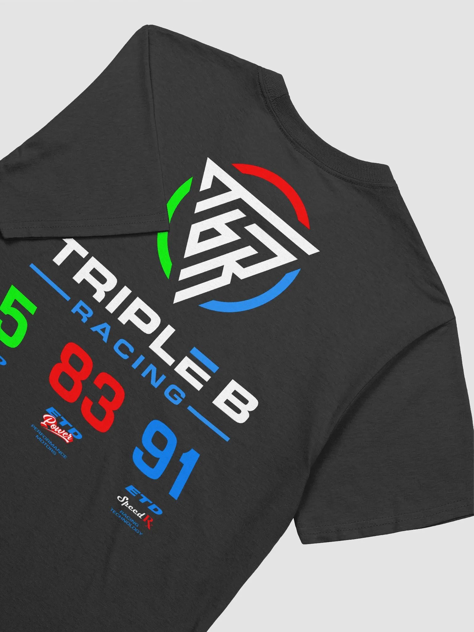 Triple B Racing numbers tee (Black) product image (4)