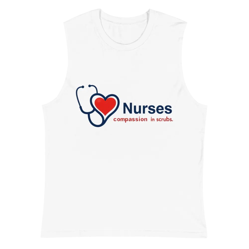 Heartfelt Nurses Muscle Tank product image (2)