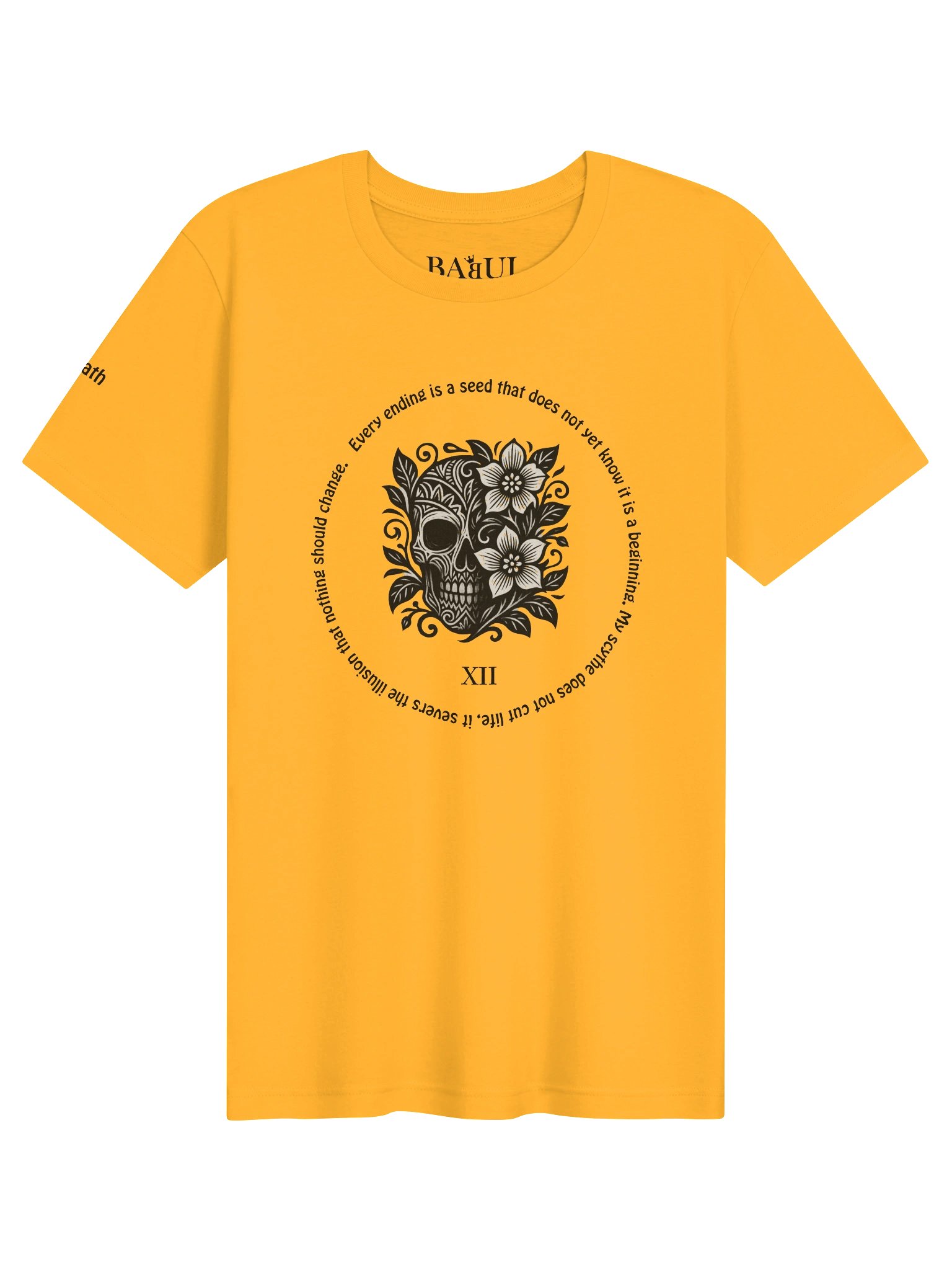 Death - ArcanaPop T-Shirt – Where Tarot Magic Meets Pop Art product image (1)