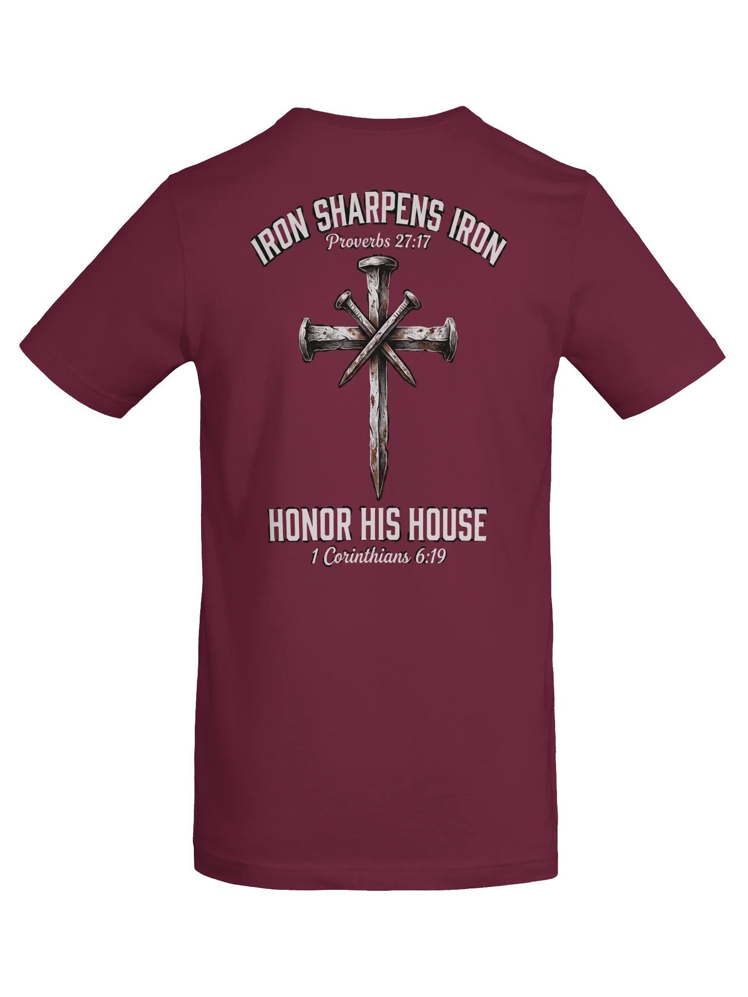 Unisex His House "Iron Sharpens Iron" T-Shirt by His House