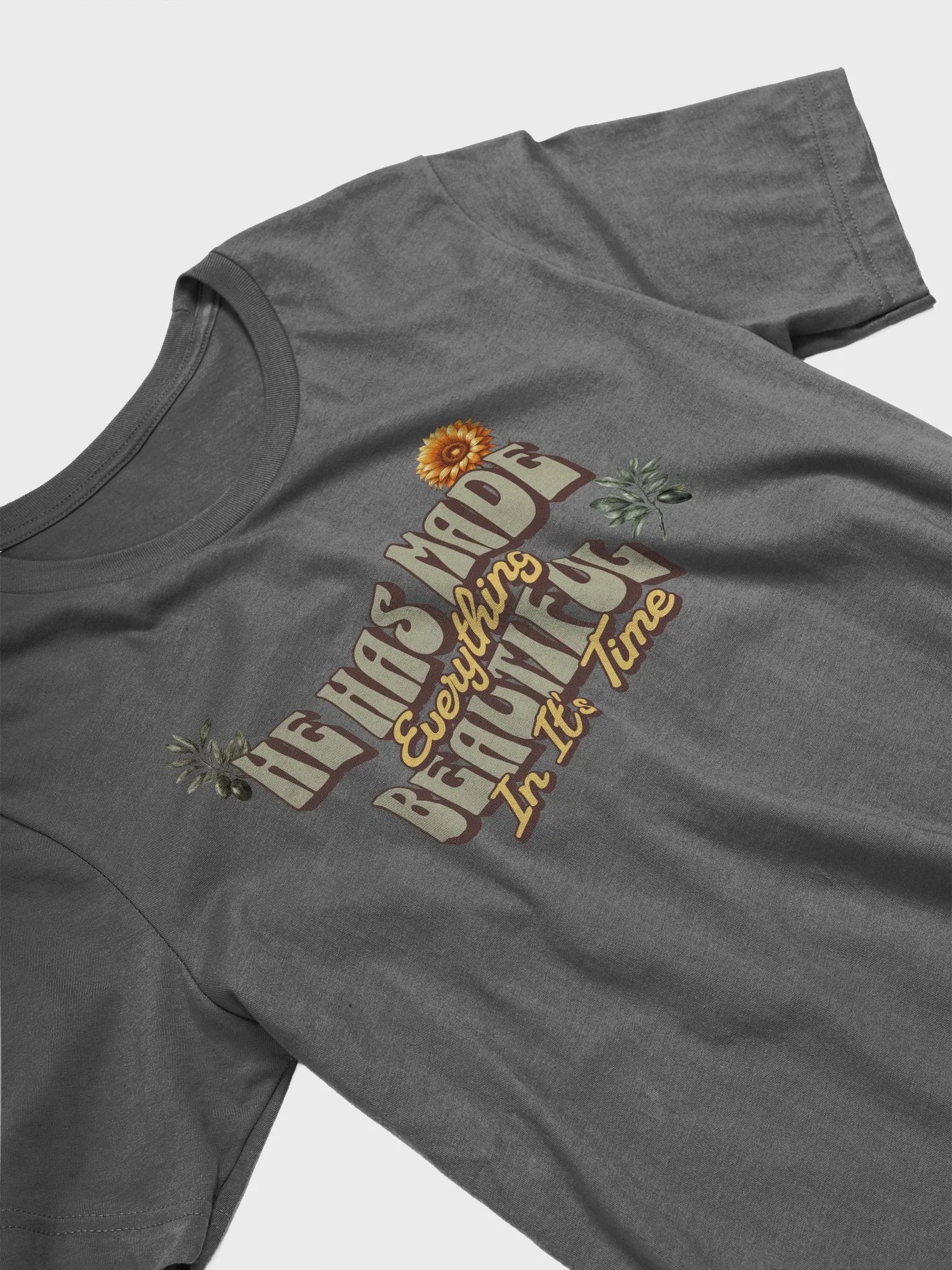 He has made everything Beautiful in it's Time T-Shirt product image (15)
