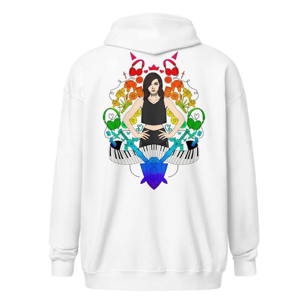 Grimmie Universe Zip Hoodie product image (1)