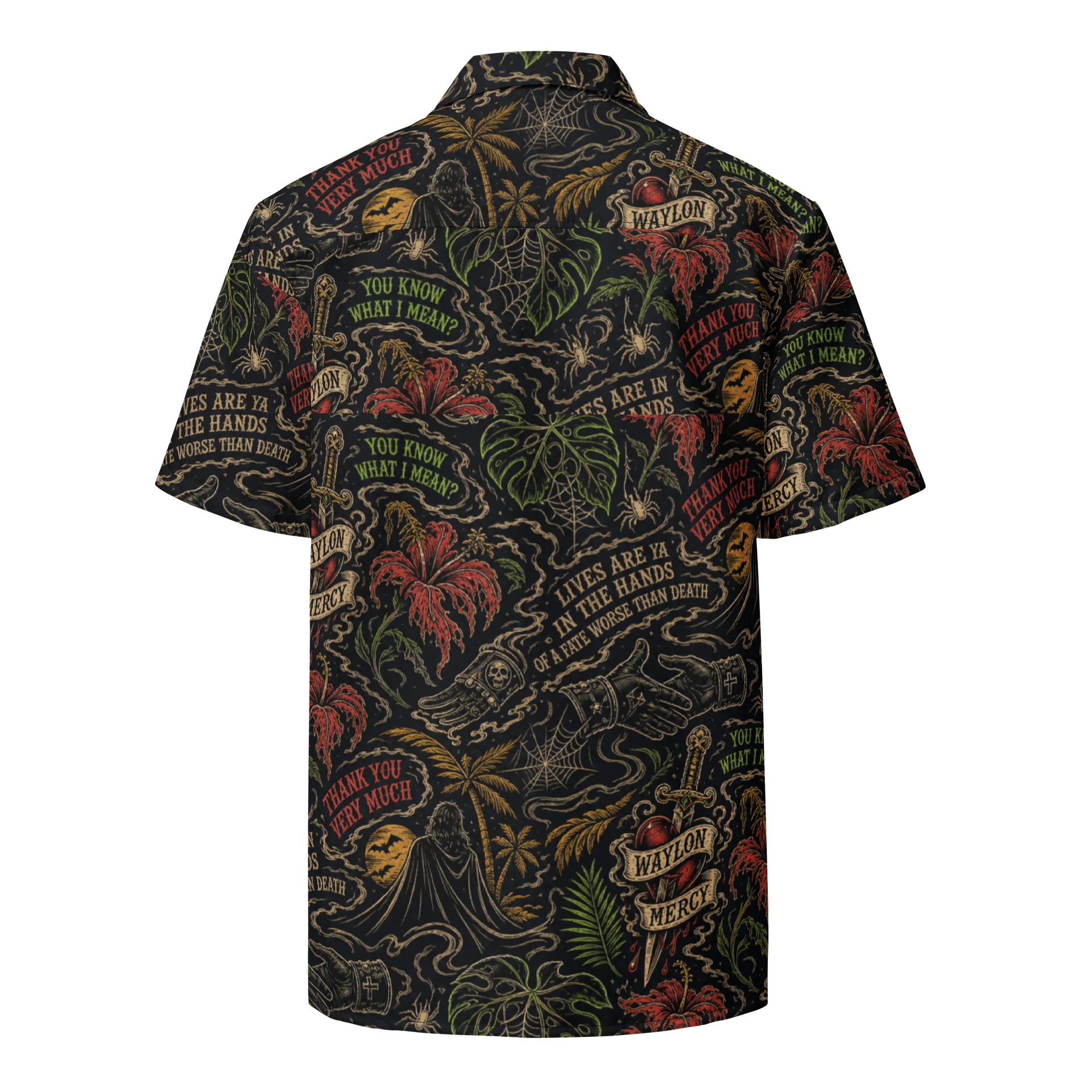 Waylon Mercy Halloween Hawaiian Tee product image (2)