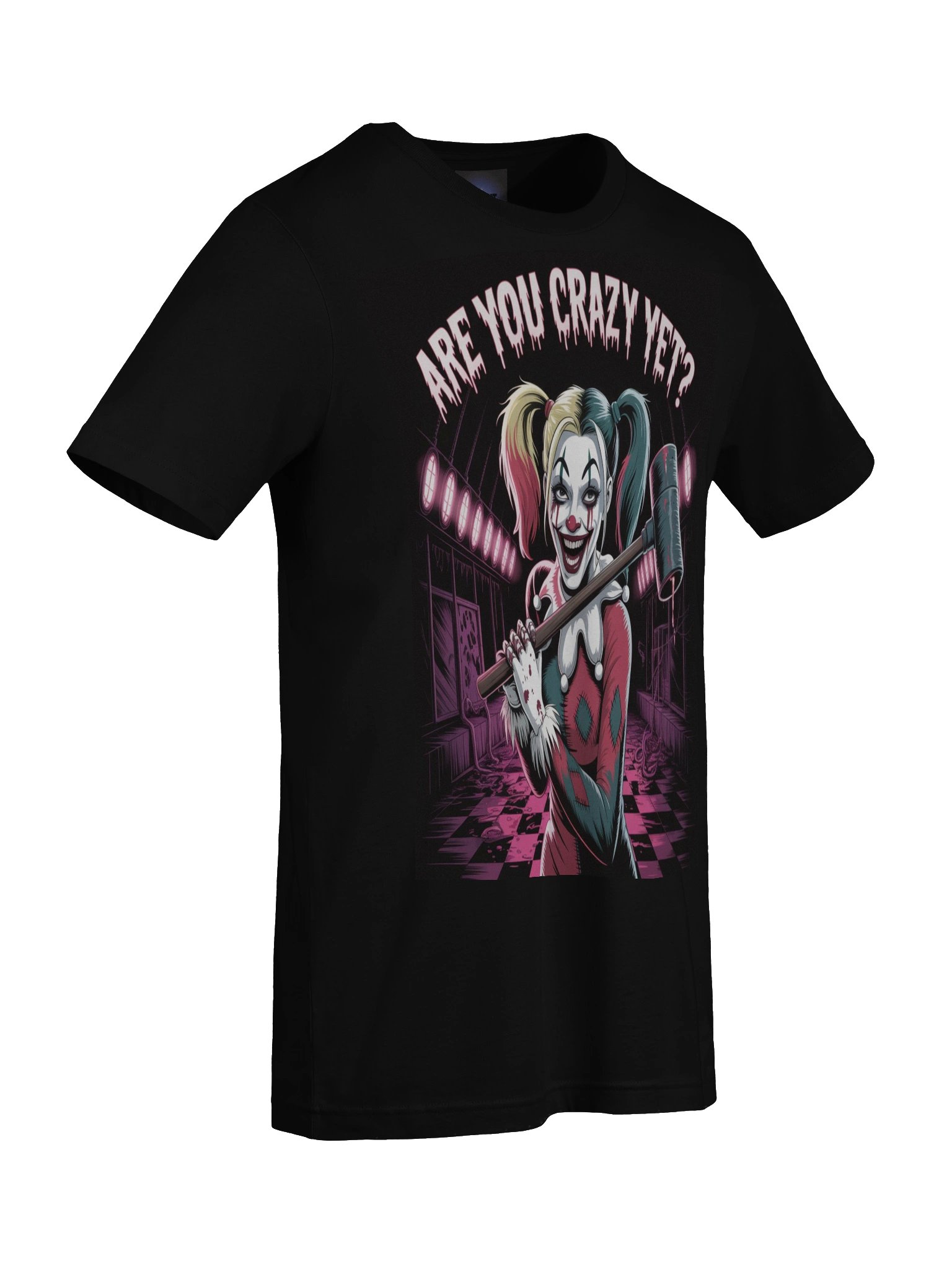 Are You Crazy Yet? Harley Quinn's Mallet Madness Graphic Tee product image (9)